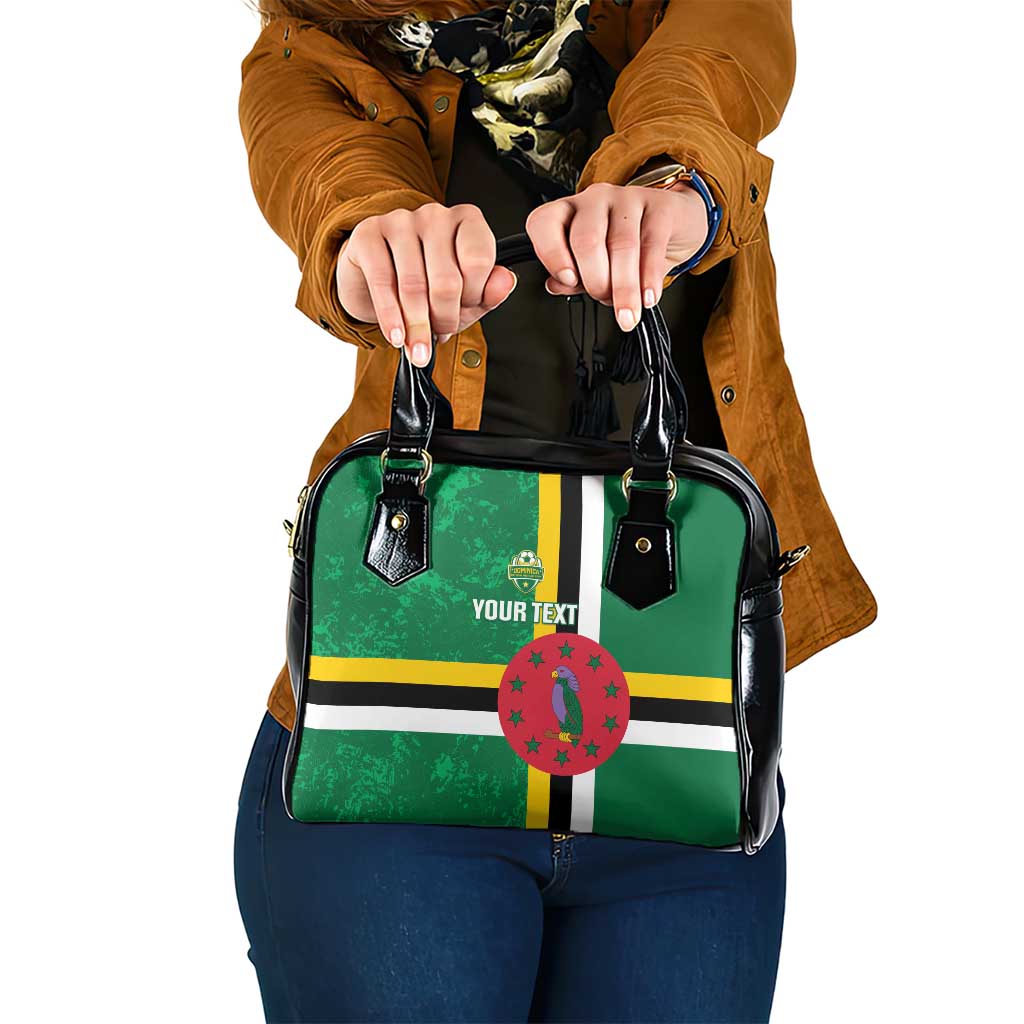 Custom Dominica Football Shoulder Handbag 2025 Go Dominik