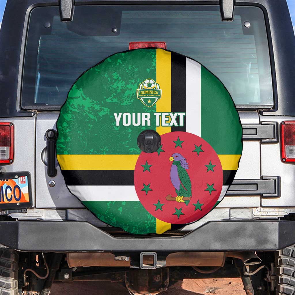 Custom Dominica Football Spare Tire Cover 2025 Go Dominik