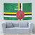 Custom Dominica Football Tapestry 2025 Go Dominik