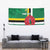 Custom Dominica Football Tapestry 2025 Go Dominik