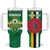 Custom Dominica Football Tumbler With Handle 2025 Go Dominik