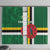 Custom Dominica Football Window Curtain 2025 Go Dominik