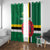 Custom Dominica Football Window Curtain 2025 Go Dominik