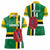 Custom Dominica Football Women Polo Shirt 2025 Go Dominik