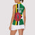 Custom Dominica Football Women Sleeveless Polo Shirt 2025 Go Dominik