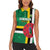 Custom Dominica Football Women Sleeveless Polo Shirt 2025 Go Dominik