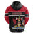 Trinidad and Tobago Zip Hoodie Together We Aspire Together We Achieve