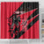 Custom Trinidad and Tobago Cricket Shower Curtain Come On Trinbago Knight Riders