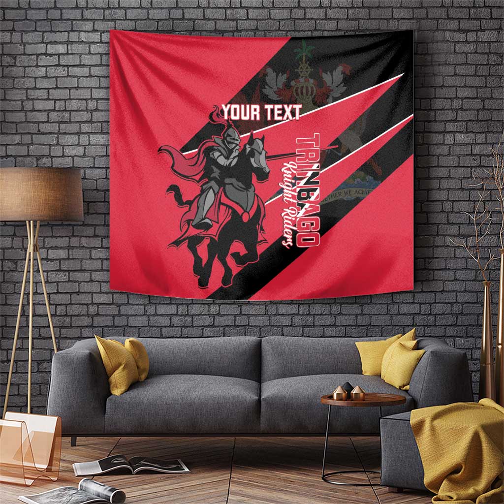 Custom Trinidad and Tobago Cricket Tapestry Come On Trinbago Knight Riders