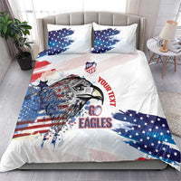 USA 2026 Rugby Custom Bedding Set Go Eagle Brushes Style