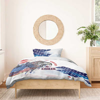 USA 2026 Rugby Custom Bedding Set Go Eagle Brushes Style