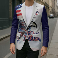 USA 2026 Rugby Custom Blazer Go Eagle Brushes Style