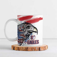 USA 2026 Rugby Custom Ceramic Mug Go Eagle Brushes Style