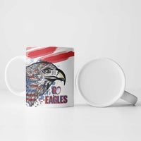 USA 2026 Rugby Custom Ceramic Mug Go Eagle Brushes Style