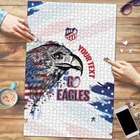 USA 2026 Rugby Custom Puzzle Go Eagle Brushes Style