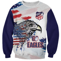 USA 2026 Rugby Custom Sweatshirt Go Eagle Brushes Style