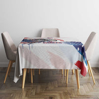 USA 2026 Rugby Custom Tablecloth Go Eagle Brushes Style