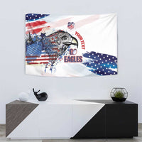 USA 2026 Rugby Custom Tapestry Go Eagle Brushes Style