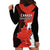 July 1 Canada Hoodie Dress Independence Day with Canadian Maple Leaf - Wonder Print Shop