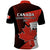 July 1 Canada Polo Shirt Independence Day with Canadian Maple Leaf - Wonder Print Shop