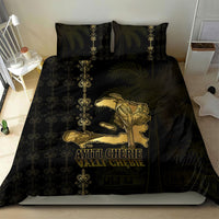 Afro-Haitians Ayiti Cherie Bedding Set Haiti Map Kanson Wouj Veve Vodou