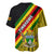 Zimbabwe Baseball Jersey African Pattern With Flag Style - Wonder Print Shop