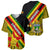 Zimbabwe Baseball Jersey African Pattern With Flag Style - Wonder Print Shop