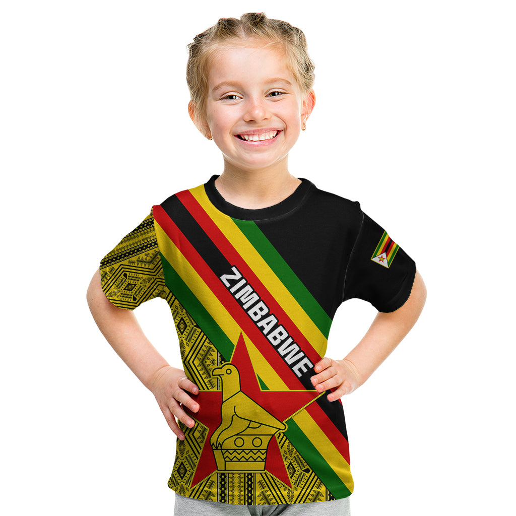 zimbabwe-kid-t-shirt-african-pattern-with-flag-style