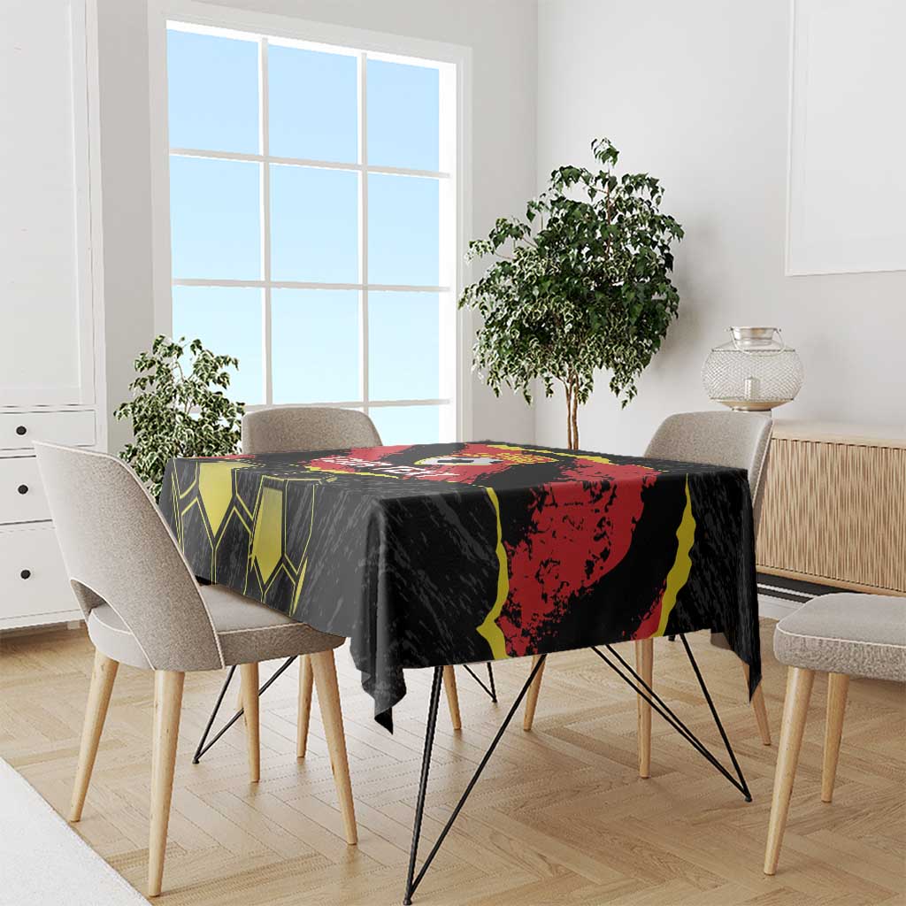 Custom Macedonia Football Tablecloth Go Champions Risovi