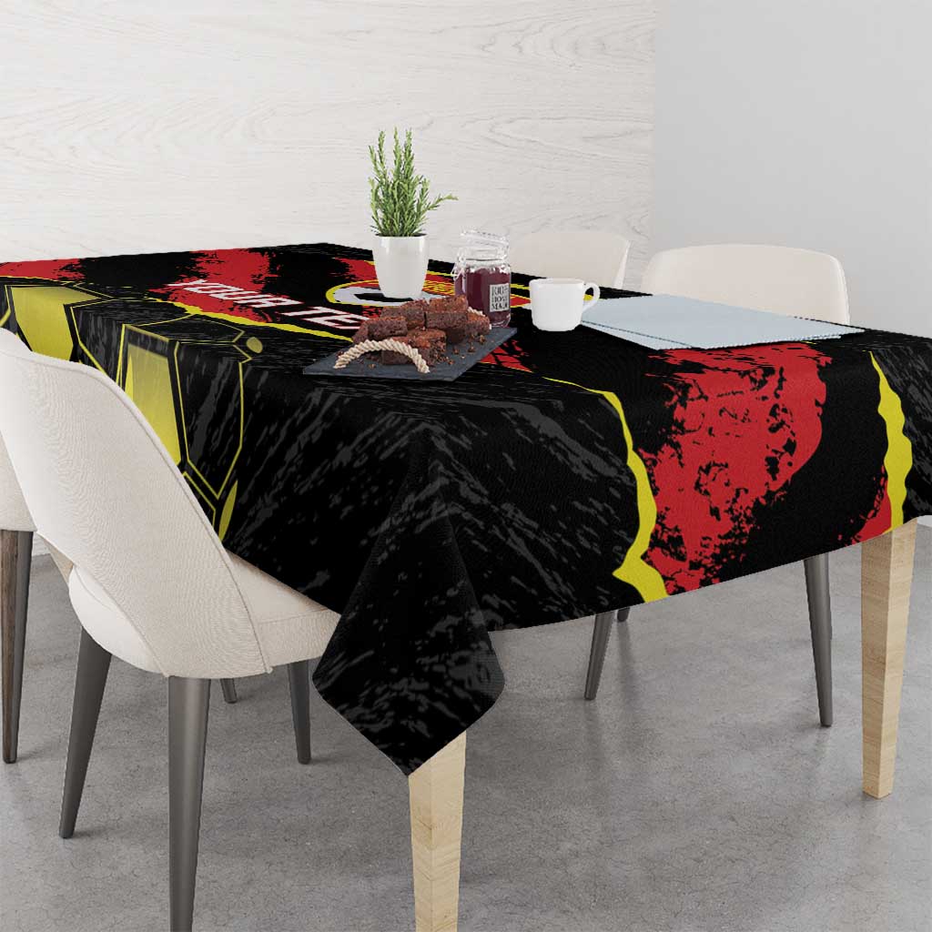 Custom Macedonia Football Tablecloth Go Champions Risovi