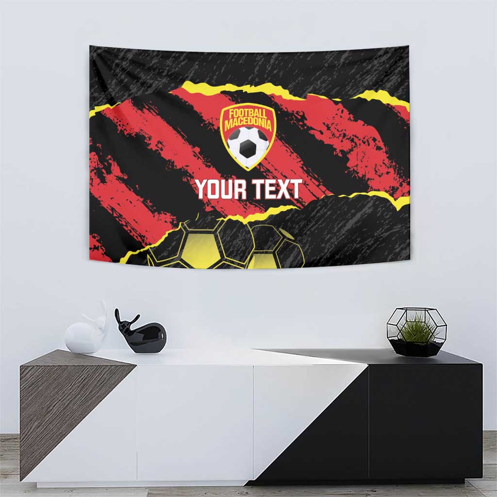 Custom Macedonia Football Tapestry Go Champions Risovi