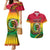 Vanuatu Couples Matching Mermaid Dress And Hawaiian Shirt Yumi 43 Hapi Independens Dei - Wonder Print Shop