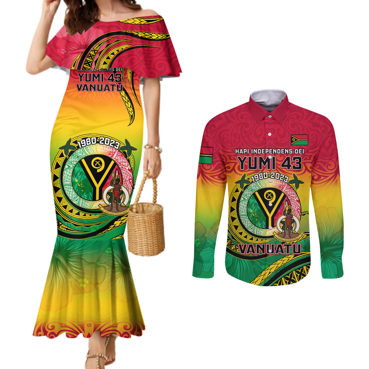 vanuatu-couples-matching-mermaid-dress-and-long-sleeve-button-shirts-yumi-43-hapi-independens-dei