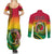 Vanuatu Couples Matching Summer Maxi Dress and Long Sleeve Button Shirts Yumi 43 Hapi Independens Dei - Wonder Print Shop