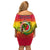 Vanuatu Off Shoulder Short Dress Yumi 43 Hapi Independens Dei - Wonder Print Shop