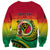 Personalised Vanuatu Sweatshirt Yumi 43 Hapi Independens Dei - Wonder Print Shop