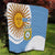 Custom Argentina Football Quilt Vamos La Albiceleste - Sky Blue Version