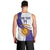 Custom Argentina Football Men Tank Top Vamos La Albiceleste - Purple Version - Wonder Print Shop