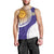 Custom Argentina Football Men Tank Top Vamos La Albiceleste - Purple Version - Wonder Print Shop