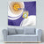 Custom Argentina Football Tapestry Vamos La Albiceleste - Purple Version