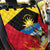 Personalised Antigua And Barbuda Independence Day Back Car Seat Cover 42nd Anniversary Flag Style - Wonder Print Shop