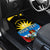 Personalised Antigua And Barbuda Independence Day Car Mats 42nd Anniversary Flag Style - Wonder Print Shop