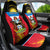 Personalised Antigua And Barbuda Independence Day Car Seat Cover 42nd Anniversary Flag Style - Wonder Print Shop