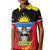 Personalised Antigua And Barbuda Independence Day Kid Polo Shirt 42nd Anniversary Flag Style - Wonder Print Shop