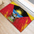 Personalised Antigua And Barbuda Independence Day Rubber Doormat 42nd Anniversary Flag Style - Wonder Print Shop