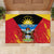 Personalised Antigua And Barbuda Independence Day Rubber Doormat 42nd Anniversary Flag Style - Wonder Print Shop