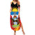 Personalised Antigua And Barbuda Independence Day Summer Maxi Dress 42nd Anniversary Flag Style - Wonder Print Shop