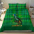 Dominica Independence Day Bedding Set Dominik Sisserou Parrot With Madras Pattern - Wonder Print Shop