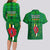 Dominica Independence Day Couples Matching Long Sleeve Bodycon Dress and Hawaiian Shirt Dominik Sisserou Parrot With Madras Pattern - Wonder Print Shop