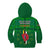 Dominica Independence Day Kid Hoodie Dominik Sisserou Parrot With Madras Pattern - Wonder Print Shop